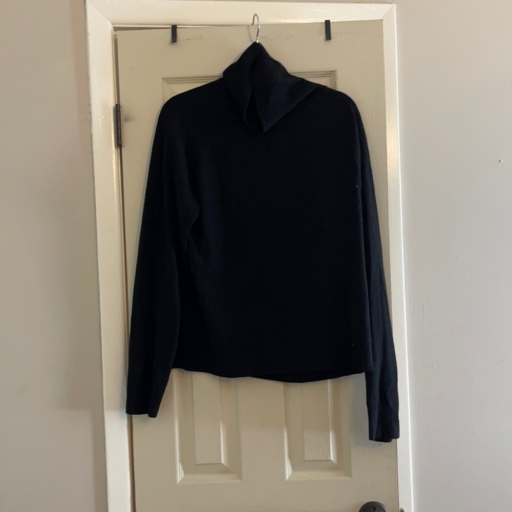 Black turtle neck